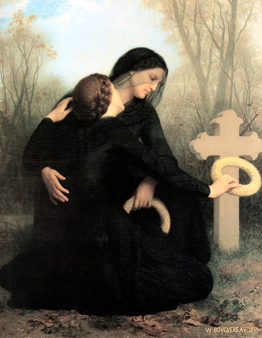 Le Jour des Morts, William Bougueareau 1859