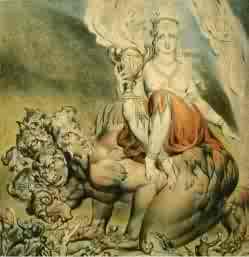 The Whore of Babolon by William Blake 1809