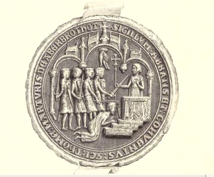 Becket (Seal of Arbroath  
Abbey)