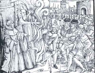 Cranmer at the Stake