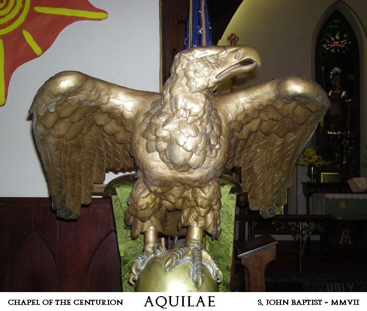 Legion Eagle and Mascot