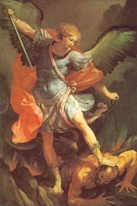 St Michael Archangel Slays Satan